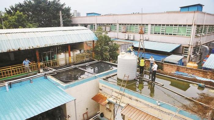亮劍茅洲河 一電子科技企業涉嫌偷排廢水昨被責令整改