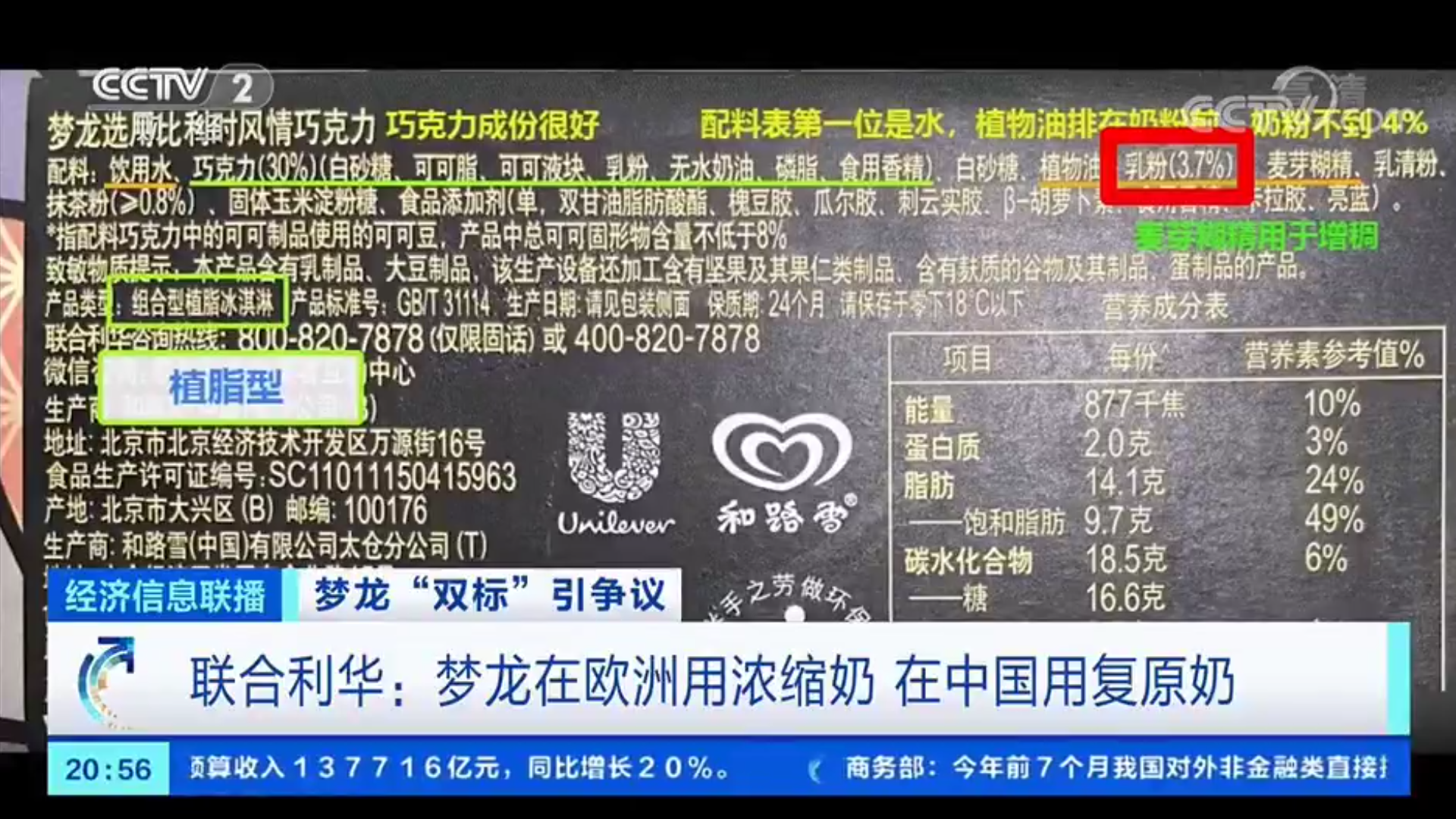 雙標“夢龍”，不吃也罷
